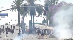 美國洛杉磯騷亂有多嚴(yán)重?洛杉磯抗議人數(shù)不降反升